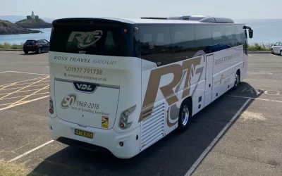 Explore the UK in Comfort and Style with Ross Travel’s Coach Hire for Unforgettable Day Trips